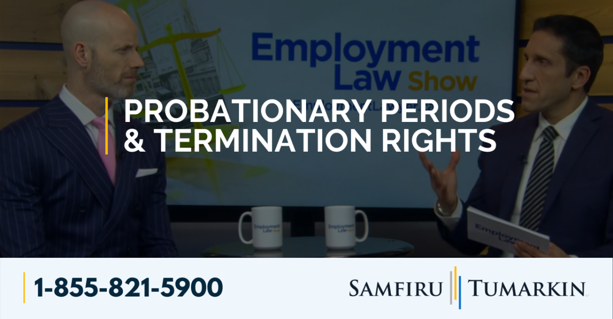 probationary periods and termination rights