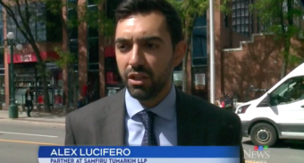 Employment Lawyer Alex Lucifero, Partner at Samfiru Tumarkin LLP, conducts an interview with CTV News about Ottawa City Councillor Rick Chiarelli and sexual harassment allegations.