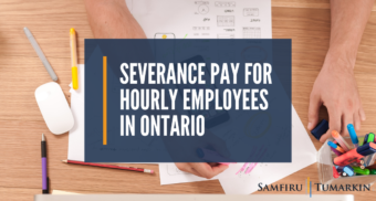 severance for hourly employees