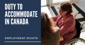 duty to accommodate in canada, duty to accommodate, employment law show