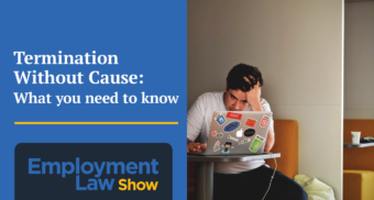 termination without cause employment law show