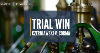 Czerniawski v. Corma, termination for cause