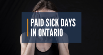 paid sick days ontario