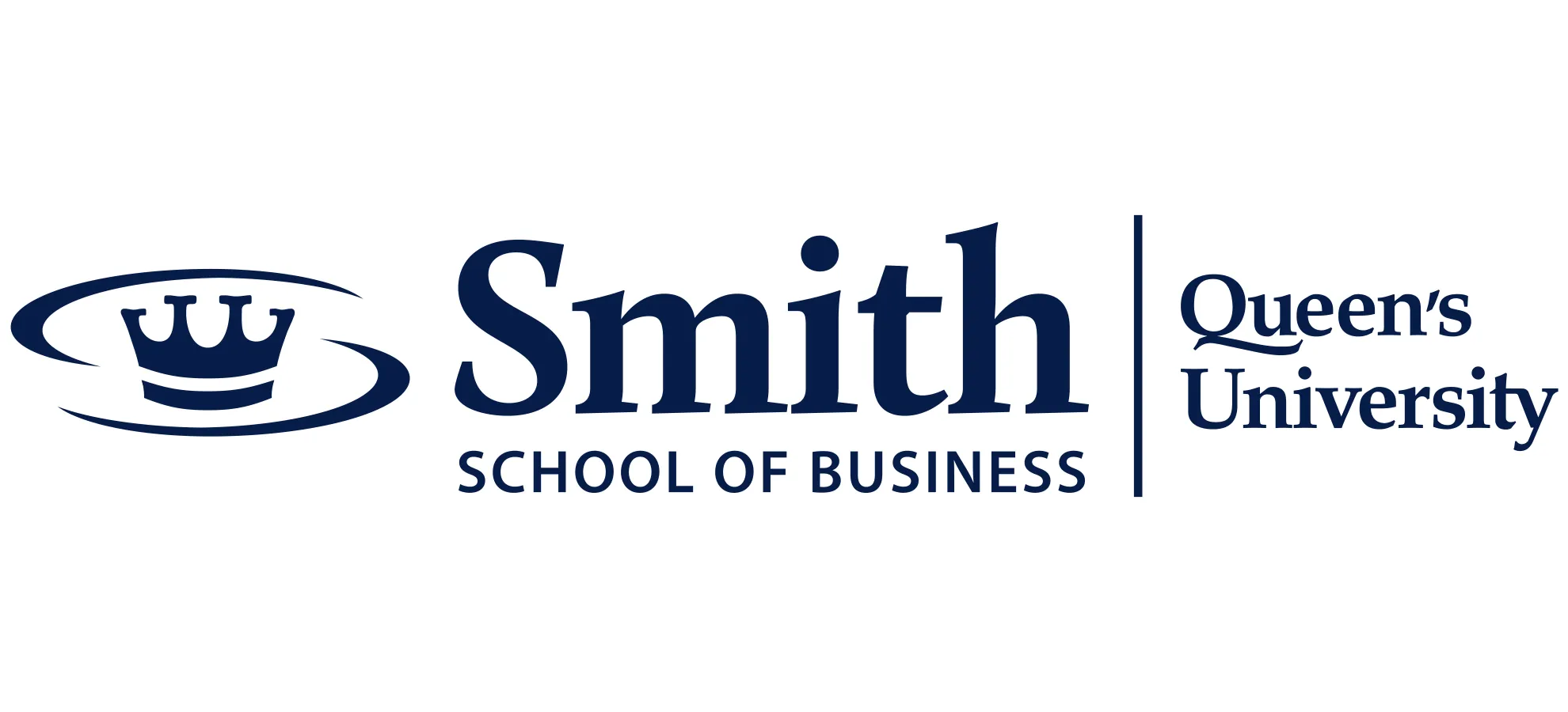 Queen's Smith School of Business logo.