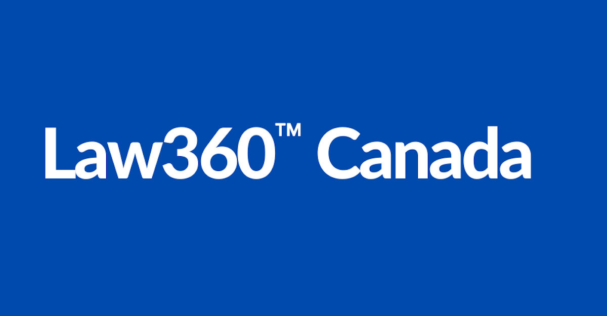 The Law360 Canada logo.