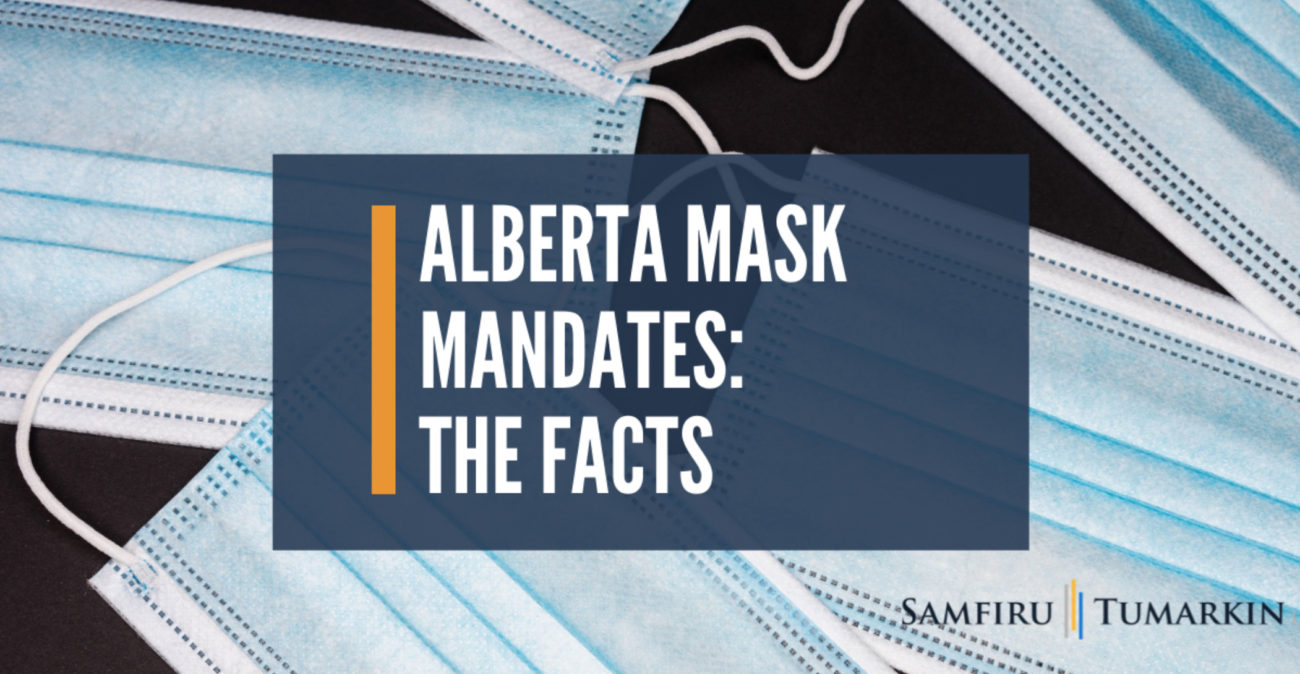 Alberta Mask Mandates The Facts