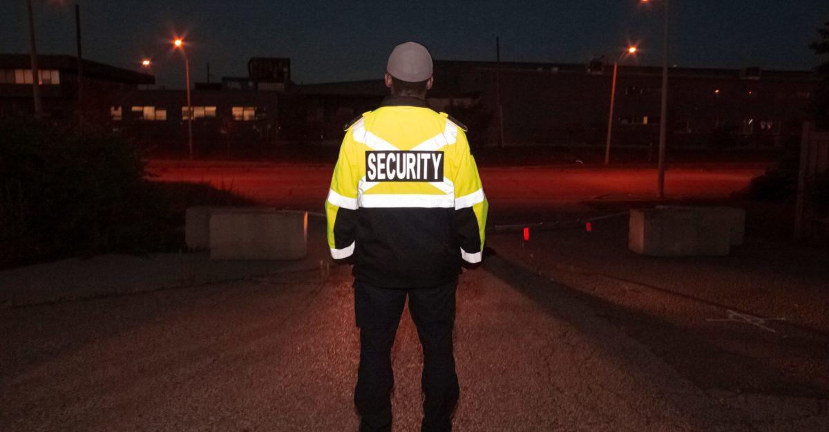 Security guard.