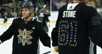 nhl pride jersey, warmup jersey, nhl pride campaign, hockey is for everyone