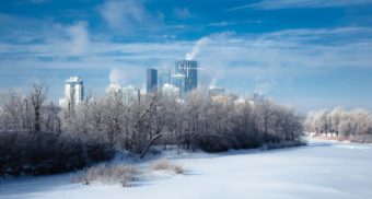 A photo of Calgary, Alberta in the winter. (Photo: Ryunosuke Kikuno / Unsplash)