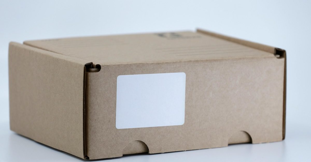 A cardboard box, like the ones made by Cascades Inc.