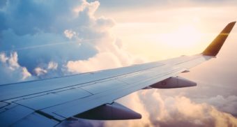 A photo of an aircraft wing during flight. (Photo: Ross Parmly / Unsplash)