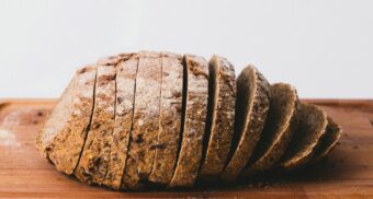 A loaf of freshly baked bread, similar to the products made by George Weston Limited.