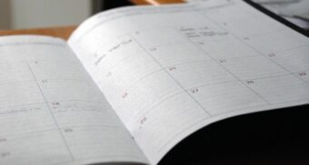 A calendar that potentially shows CPP payment dates in Canada in 2024 and 2025.