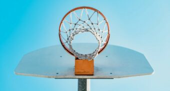 A photo of a basketball net. (Photo: Mike Watford)