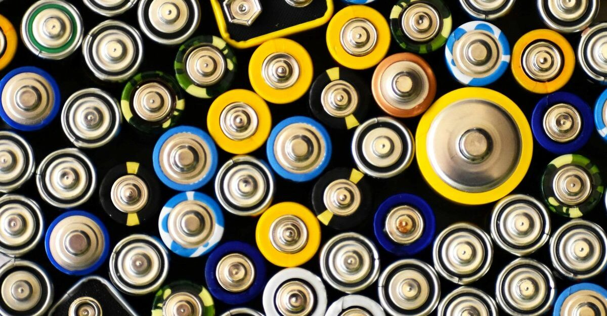 batteries A vast supply of batteries, including lithium-ion batteries.
