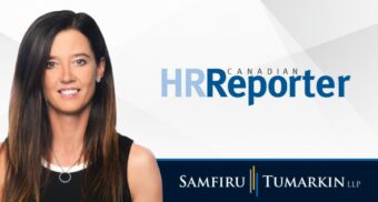 Employment Lawyer Karen Tereposky and Canadian HR Reporter.