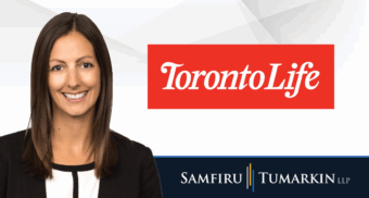 Employment Lawyer Jennifer Corbett with Toronto Life