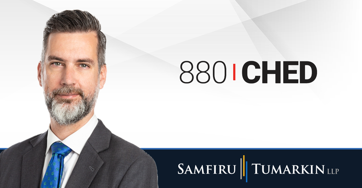 Blog_Lluc_880CHED Employment lawyer Lluc Cerda on 880 CHED