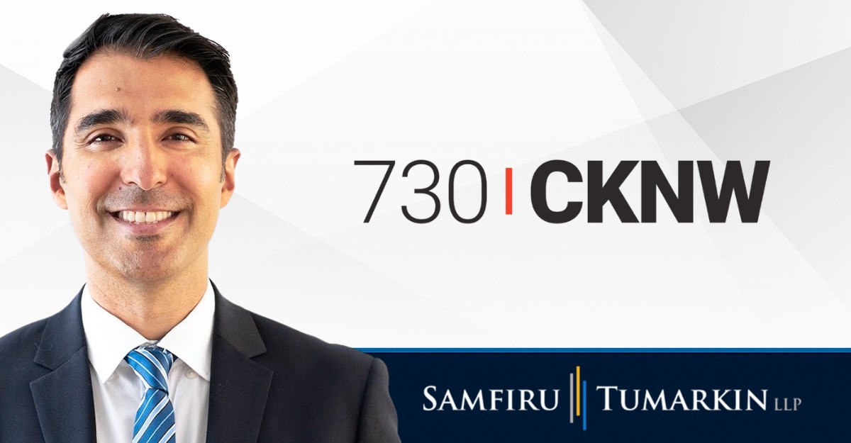 bc-unpaid-leave-coverage-730-cknw-october-2025 Employment Lawyer Dan Balkaran with 730 CKNW
