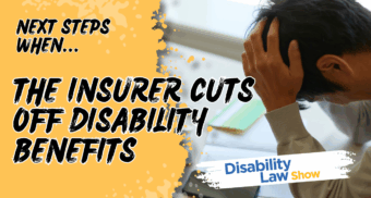 Disability Law Show Thumbnail Man with head in hands