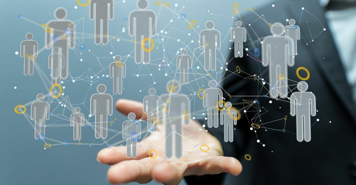 Illustration showing professional relationships and business contacts, representing a non-solicitation clause in an Ontario employment contract