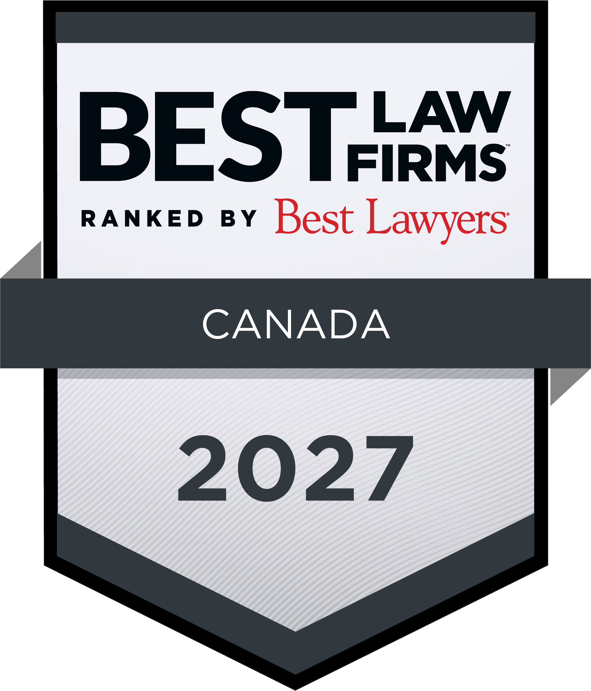 Best Lawyers Best Law Firms Canada 2027 recognition